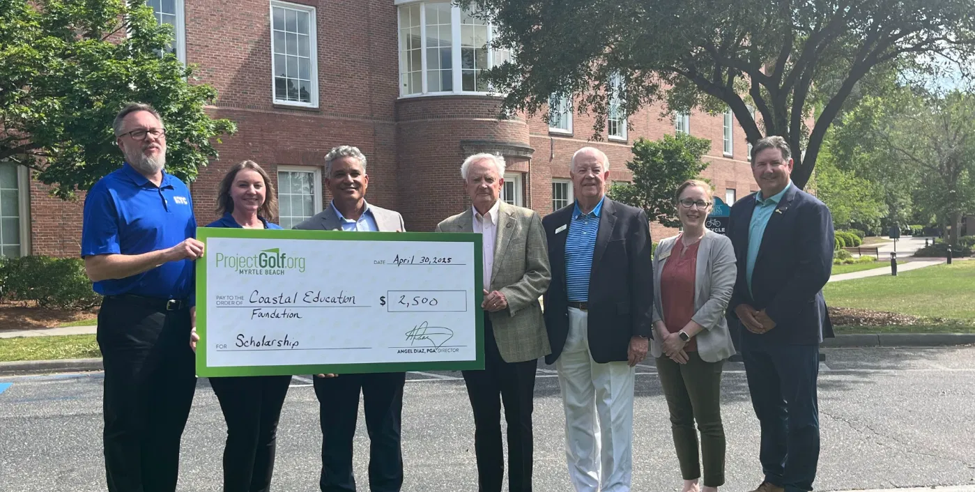 (WPDE) CCU, HGTC students awarded with golf management scholarships