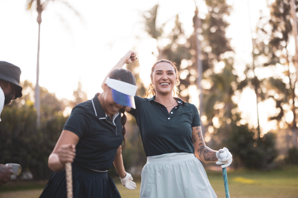 Female golfers
